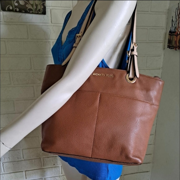 Michael Kors Caramel Brown Tote Bag